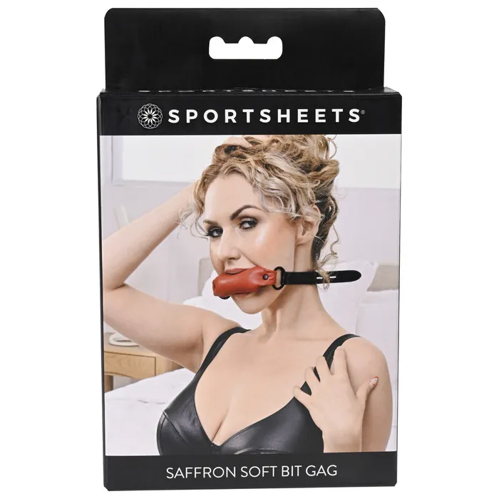 Male Sex Toys Sportsheets Sportsheets Saffron Soft Bit Gag Male Sex Toys Sportsheets Sportsheets Saffron Soft Bit Gag