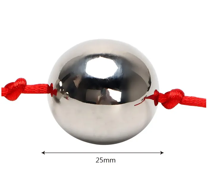 Metal Anal Beads with a length of 14 Inches Olivia Ocean Male Sex Toys