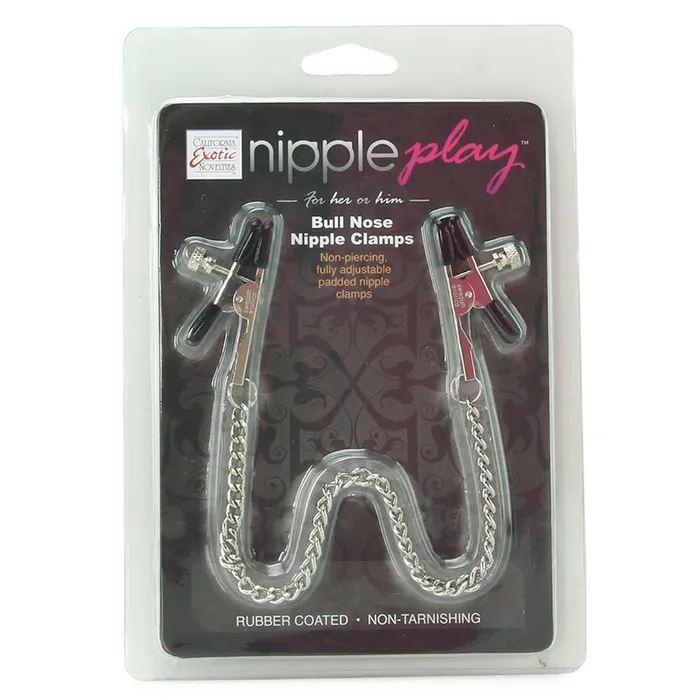 Nipple Clitoral Toys Bull Nose Nipple Clamps CalExotics