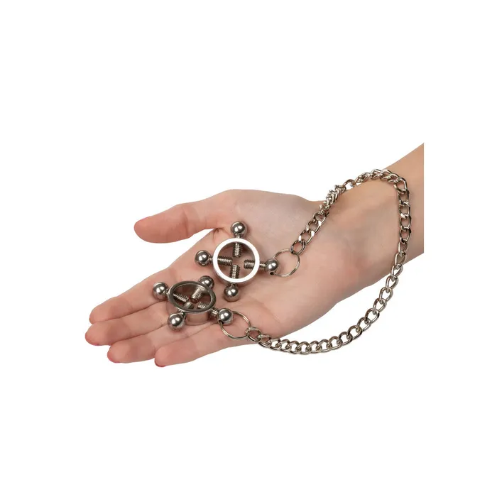 Nipple Clitoral Toys California Exotic Nipple Grips 4 Point Nipple Press With Chain Nipple Clitoral Toys California Exotic Nipple Grips 4 Point Nipple Press With Chain