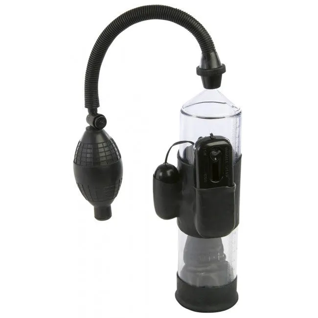 NMC Ltd Male Sex Toys Lust Buster Vibrating Vacuum Pump With 75 Cylinder