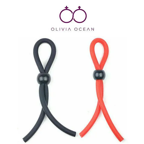 Olivia Ocean Male Sex Toys Silicone Adjustable Cock Ring Delay Ejaculation Penis Ring Sex Toys For Men