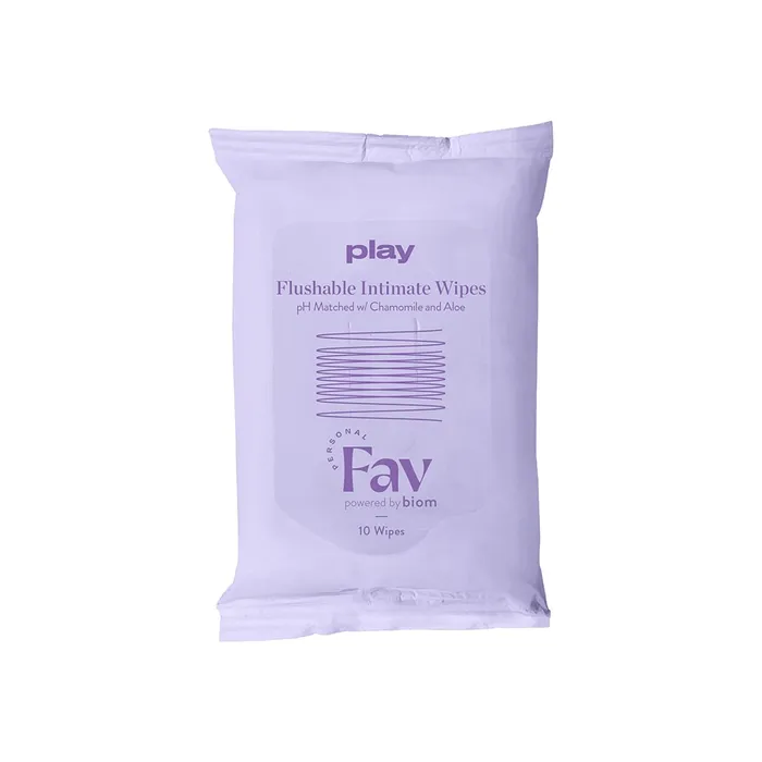 Personal Fav Personal Fav Play Flushable Intimate Wipe 10pk Couples