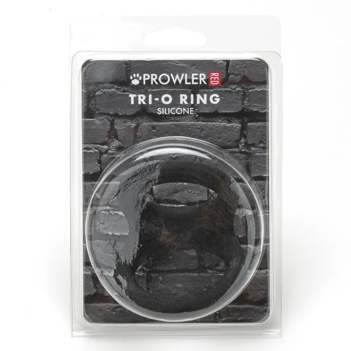 Prowler Red Tri O Silicone Ring Prowler Male Sex Toys