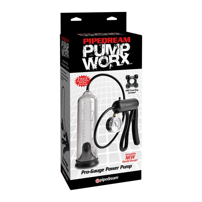 Pump Worx ProGauge Power Pump PipeDream Male Sex Toys Pump Worx ProGauge Power Pump PipeDream Male Sex Toys
