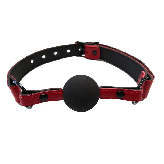 Rouge Garments Leather Croc Print Ball Gag Rouge Garments Restraints