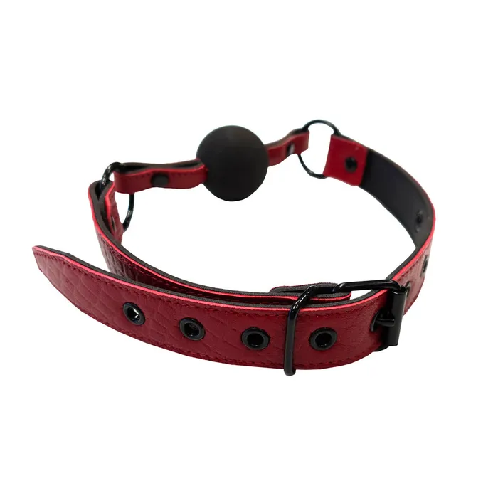 Rouge Garments Leather Croc Print Ball Gag Rouge Garments Restraints Rouge Garments Leather Croc Print Ball Gag Rouge Garments Restraints
