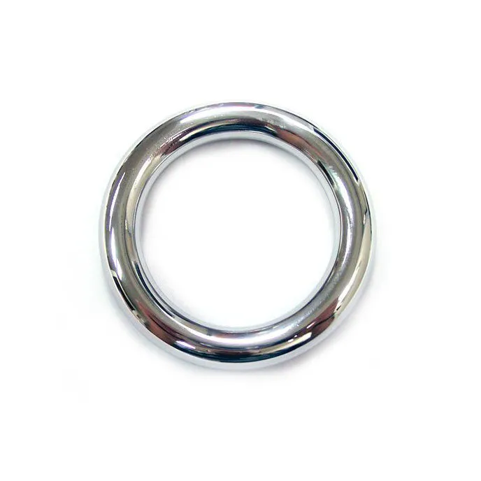 Rouge Garments Male Sex Toys Rouge Stainless Steel Round Cock Ring 45mm