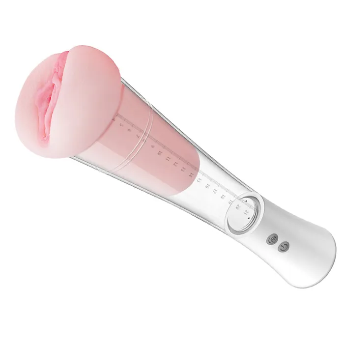 SHANDE Male Sex Toys 2 IN 1 Penis Pump With Masturbator
