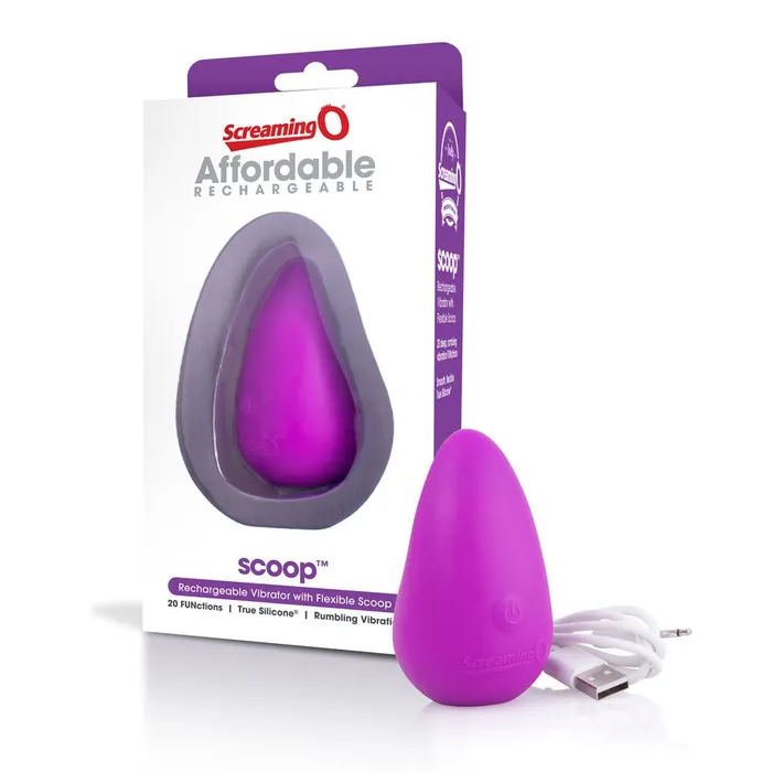Screaming O Charged Scoop Vibe Purple Olivia Ocean Vibrators