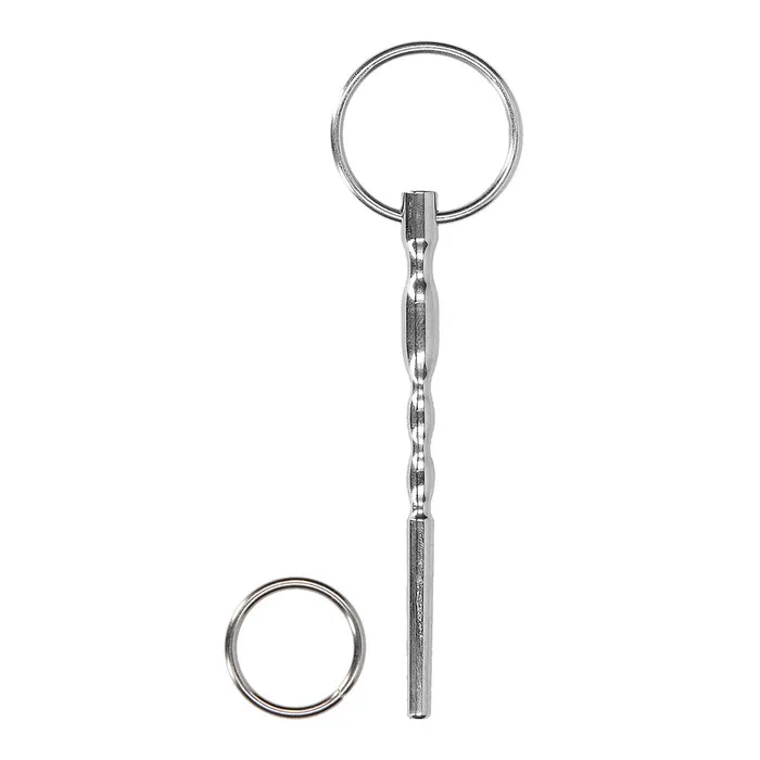 Shots Toys Male Sex Toys Ouch Stainless Steel Pug With Ring