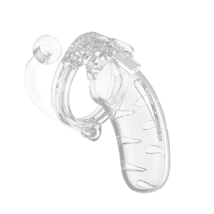 Shots Toys Man Cage 11 Male 45 Inch Clear Chastity Cage With Anal Plug Male Sex Toys Shots Toys Man Cage 11 Male 45 Inch Clear Chastity Cage With Anal Plug Male Sex Toys