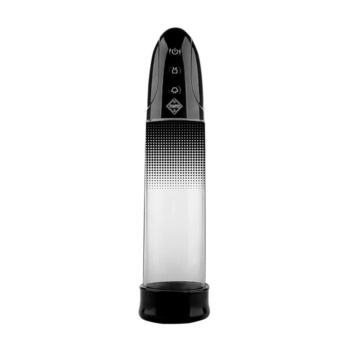 Shots Toys Vibrators Automatic Rechargeable Luv Pump Black