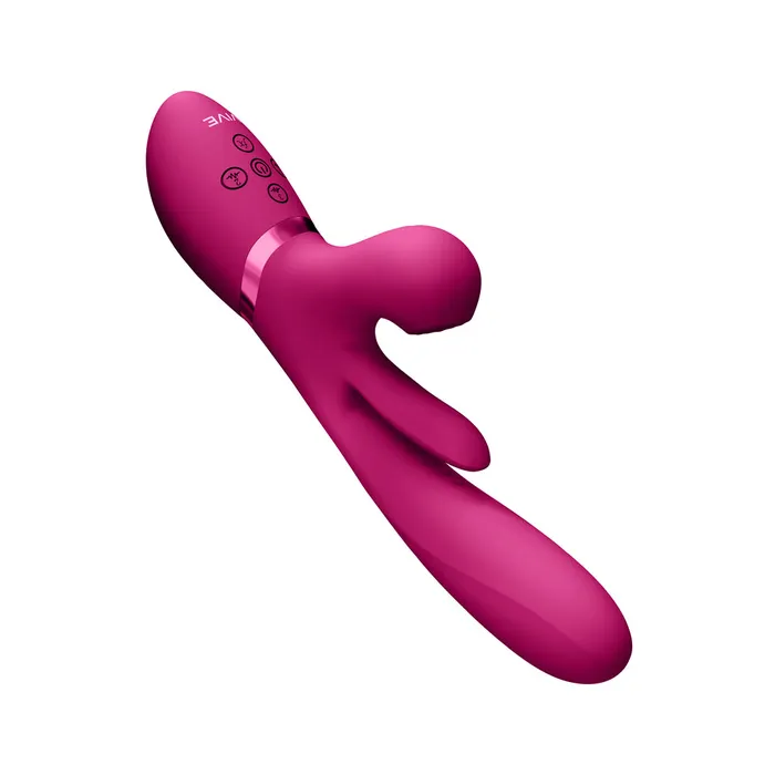 Shots Toys Vibrators Vive Kura Triple Action Stimulator