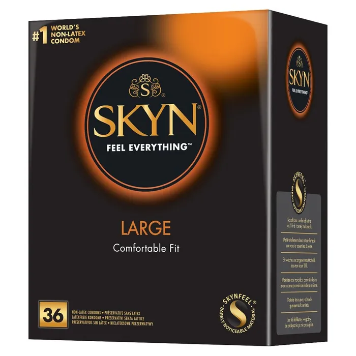 SKYN Male Sex Toys SKYN Latex Free Condoms Large 36 Pack