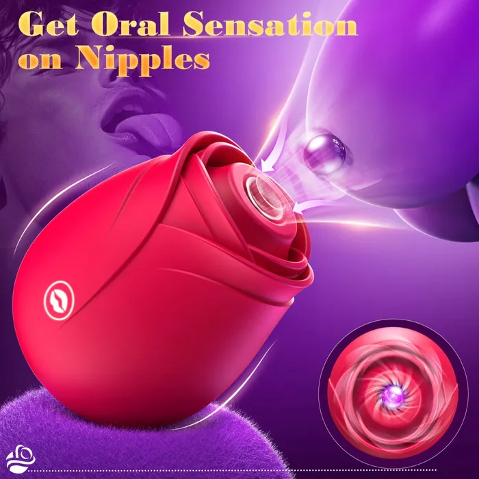 Sohimi Vibrators JASMINEKlitorisRosenSaugvibrator