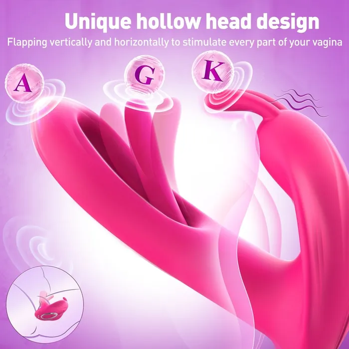 Sohimi Vibrators VINCE Tragbarer GPunkt und Klitorisstimulator mit AppSteuerung