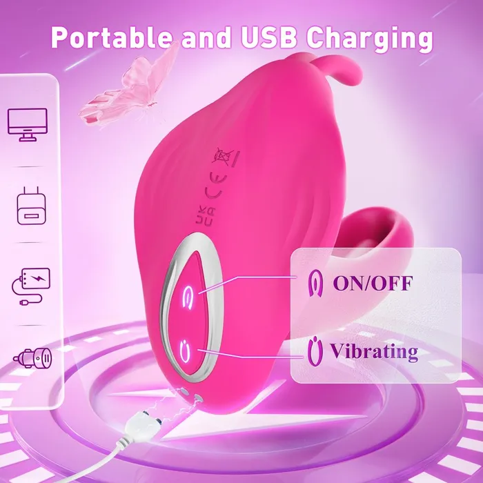 Sohimi Vibrators VINCE Tragbarer GPunkt und Klitorisstimulator mit AppSteuerung