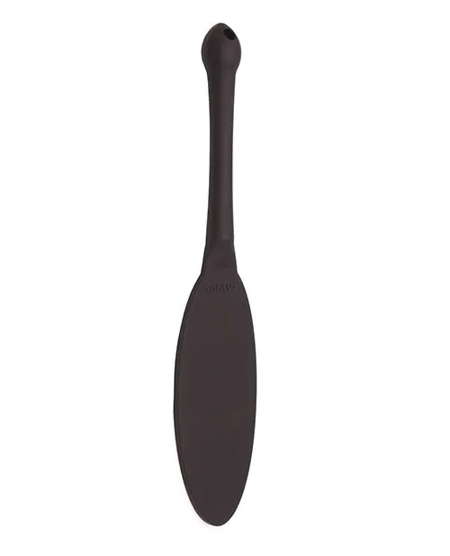 Tantus Female Sex Toys Gen Insertable Paddle in Onyx by Tantus