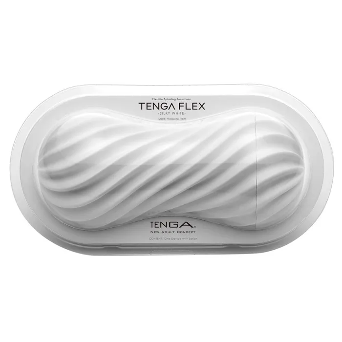 Tenga Flex Silky White Masturbator Tenga Male Sex Toys
