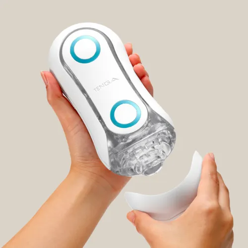 Tenga Male Sex Toys Tenga Flip Orb Blue Rush Masturbator