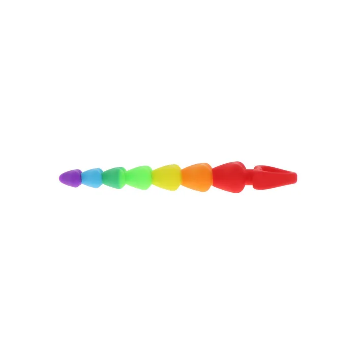 Toy Joy Sex Toys Anal ToyJoy Rainbow Heart Anal Beads Toy Joy Sex Toys Anal ToyJoy Rainbow Heart Anal Beads