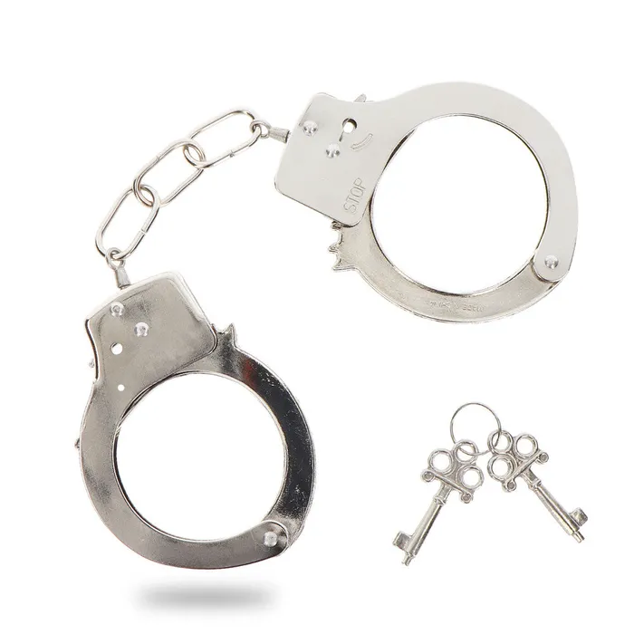 Toy Joy Sex Toys Couples ToyJoy Metal Fun Cuffs