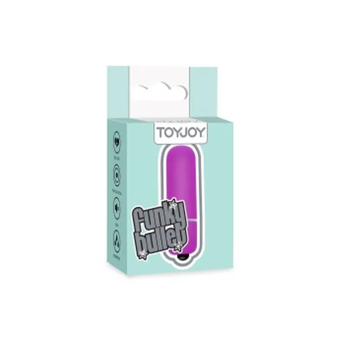 Toy Joy Sex Toys Vibrators ToyJoy Funky Bullet Purple Toy Joy Sex Toys Vibrators ToyJoy Funky Bullet Purple