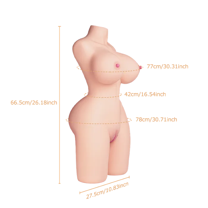 Vibrators ANGELSX Maya 1367 KG Riesige Brste Junge Sexpuppe