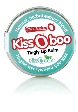 Vibrators Olivia Ocean Screaming O KissOBoo Peppermint Tingly Lip Balm