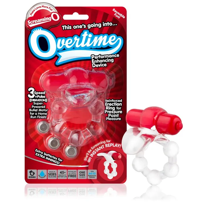 Vibrators Olivia Ocean Screaming O Overtime Red
