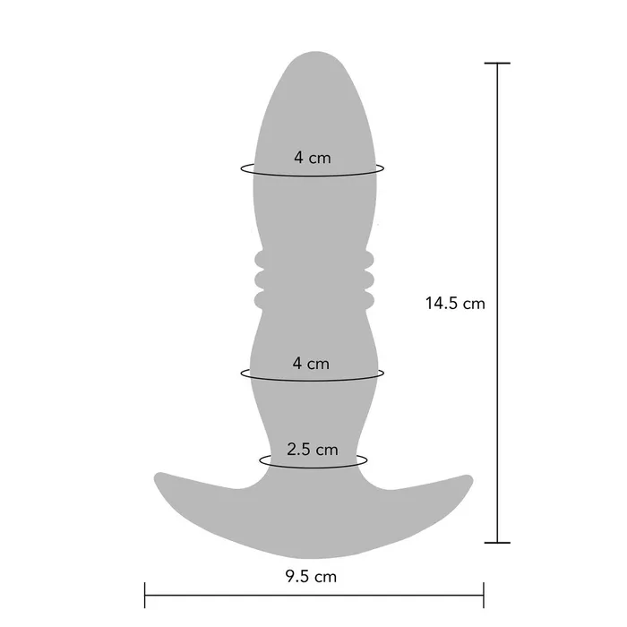 Vibrators Toy Joy Sex Toys ToyJoy Buttocks The Tough Thrusting Buttplug Vibrators Toy Joy Sex Toys ToyJoy Buttocks The Tough Thrusting Buttplug
