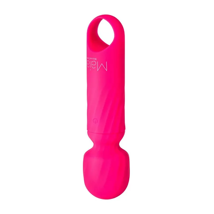 Vibrators Willams Tradeing Company DOLLY PINK SILICONE MINI WAND RECHARGEABLE