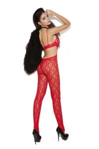 Willams Tradeing Company BODY STOCKING RED OS Anal