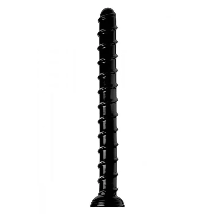 XR Brands Anal Hosed 18 Inch Swirl Thick Anal Snake Dildo